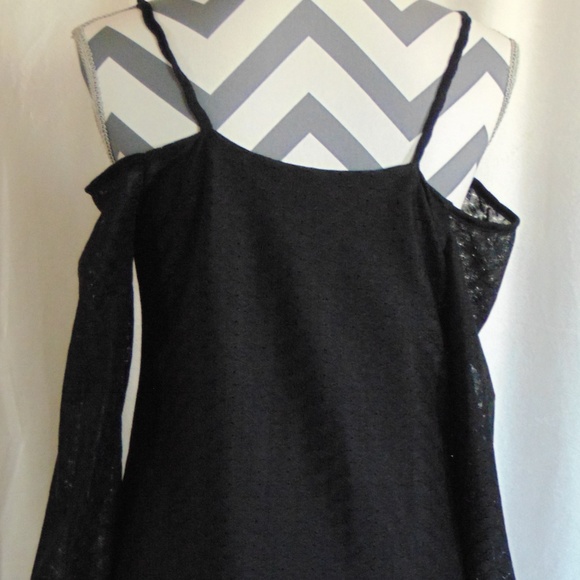 The Vanity  Room V-Neck Cold Shoulder Dress - Picture 3 of 7